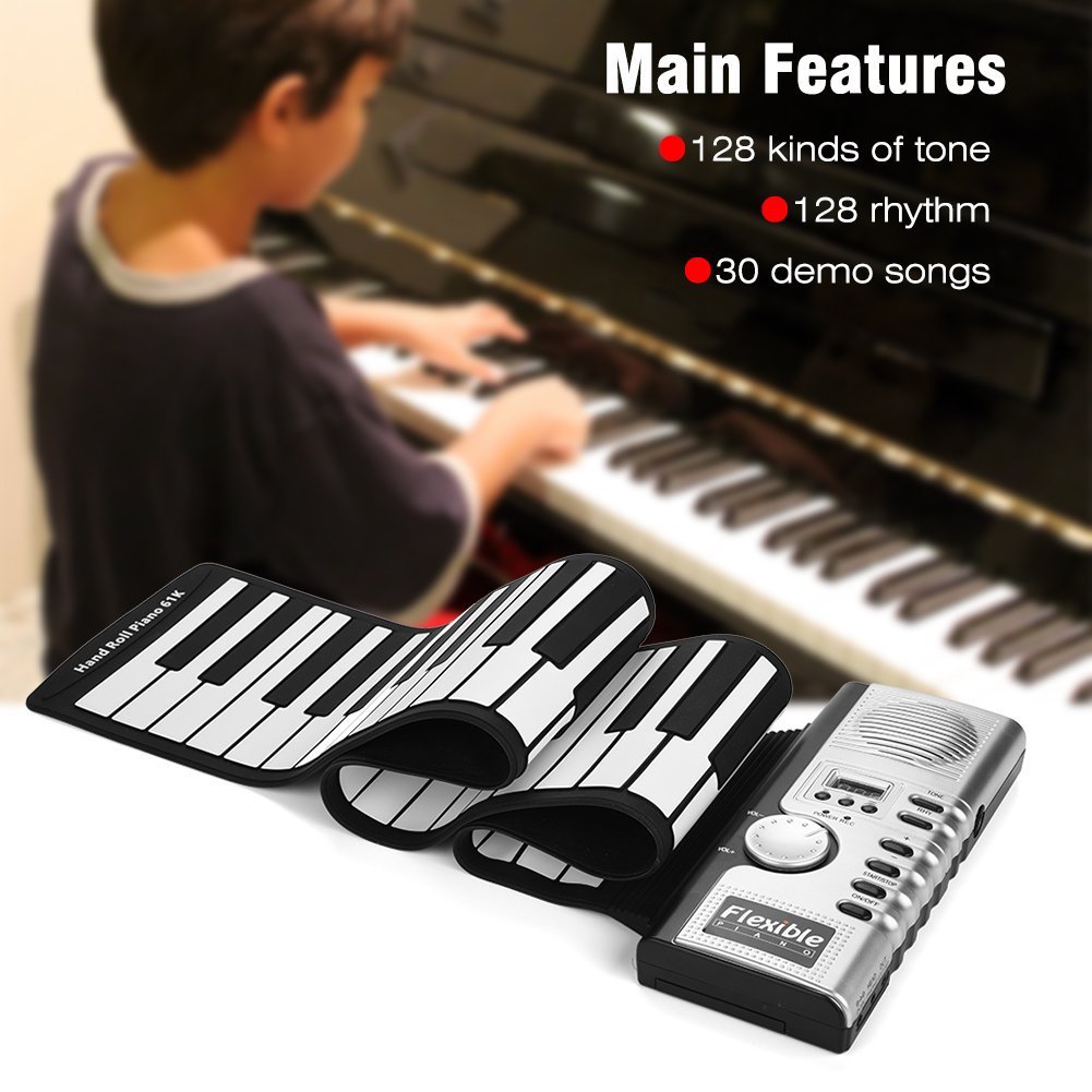 Portable ABS Plastic 61 Keys F - Keyboard Piano 61 Key avis et prix