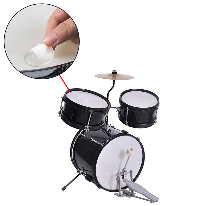{YY28} 6Pcs Silicon Gel Drum M - Drum Practice Pad avis et prix