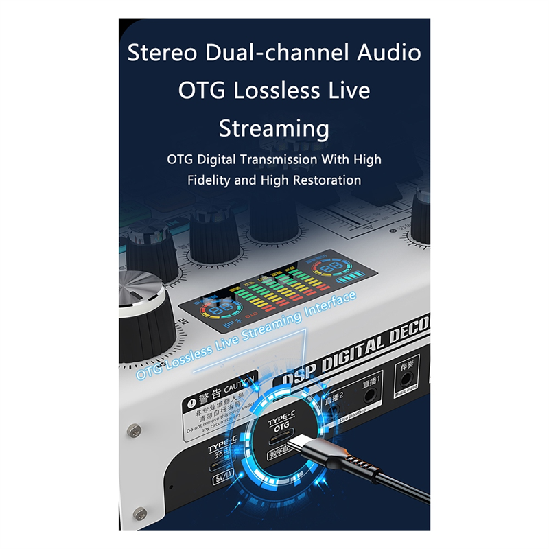 Solid X5 Sound Card Live Music - Audio Music Voice Changer avis et prix