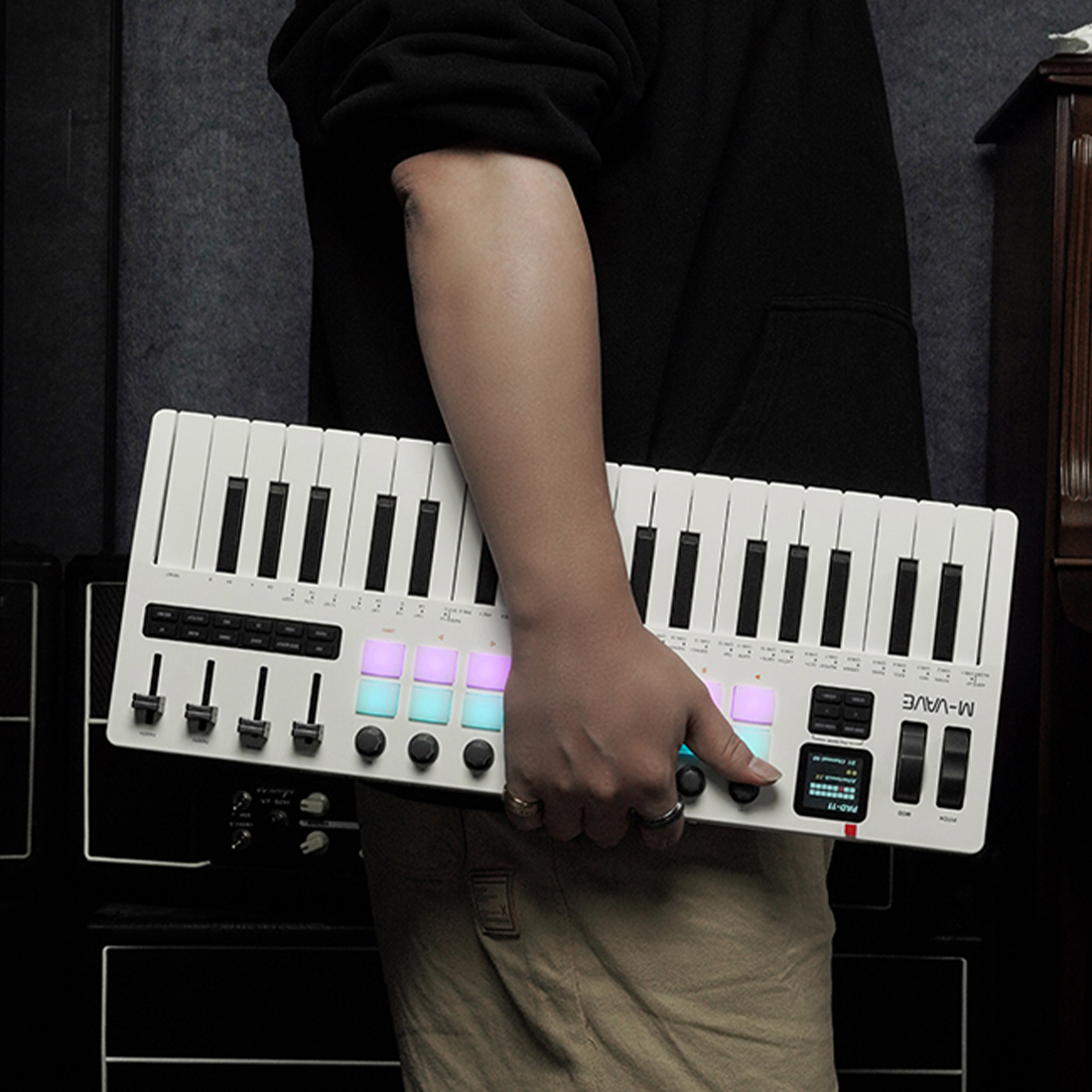 M-VAVE SMK-37 Keyboard 37 Keys - Midi Controller Pad avis et prix