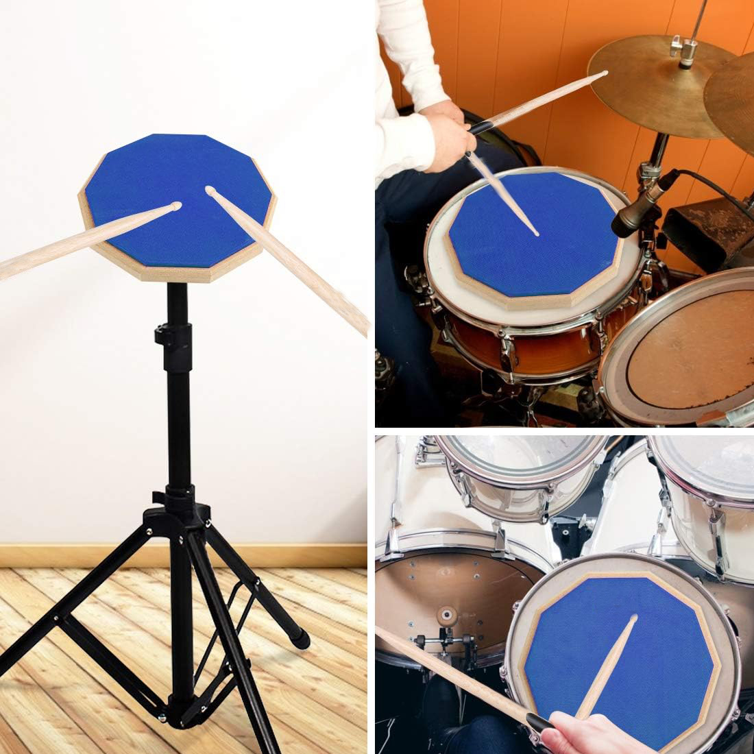 SLADE 8 Inches Drum Practice M - Drum Practice Pad avis et prix