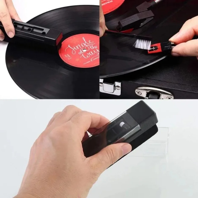 Antistatic Vinyl Record Cleane - Audio Music Cleaner avis et prix