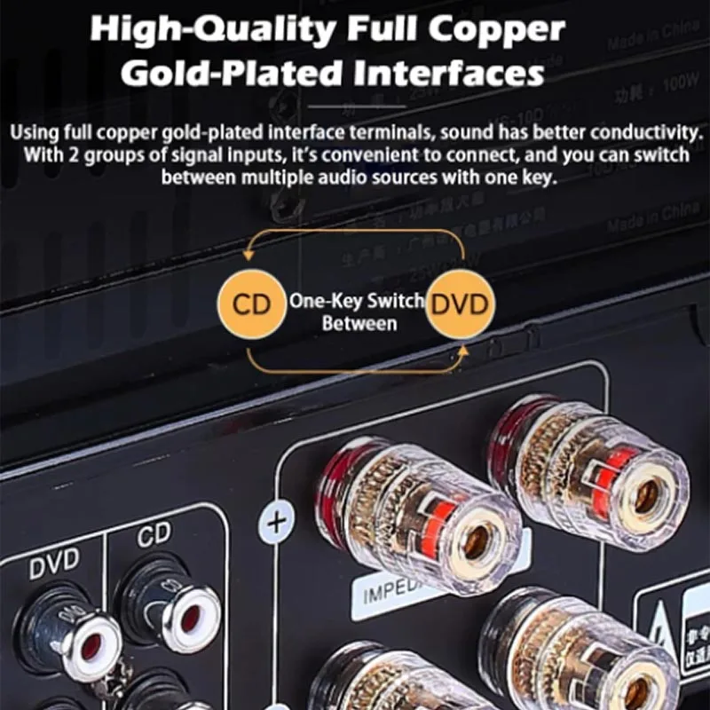 HIFI 2.1Ch Vacuum Tube Amp Blu - Audio Youtube Music Free avis et prix
