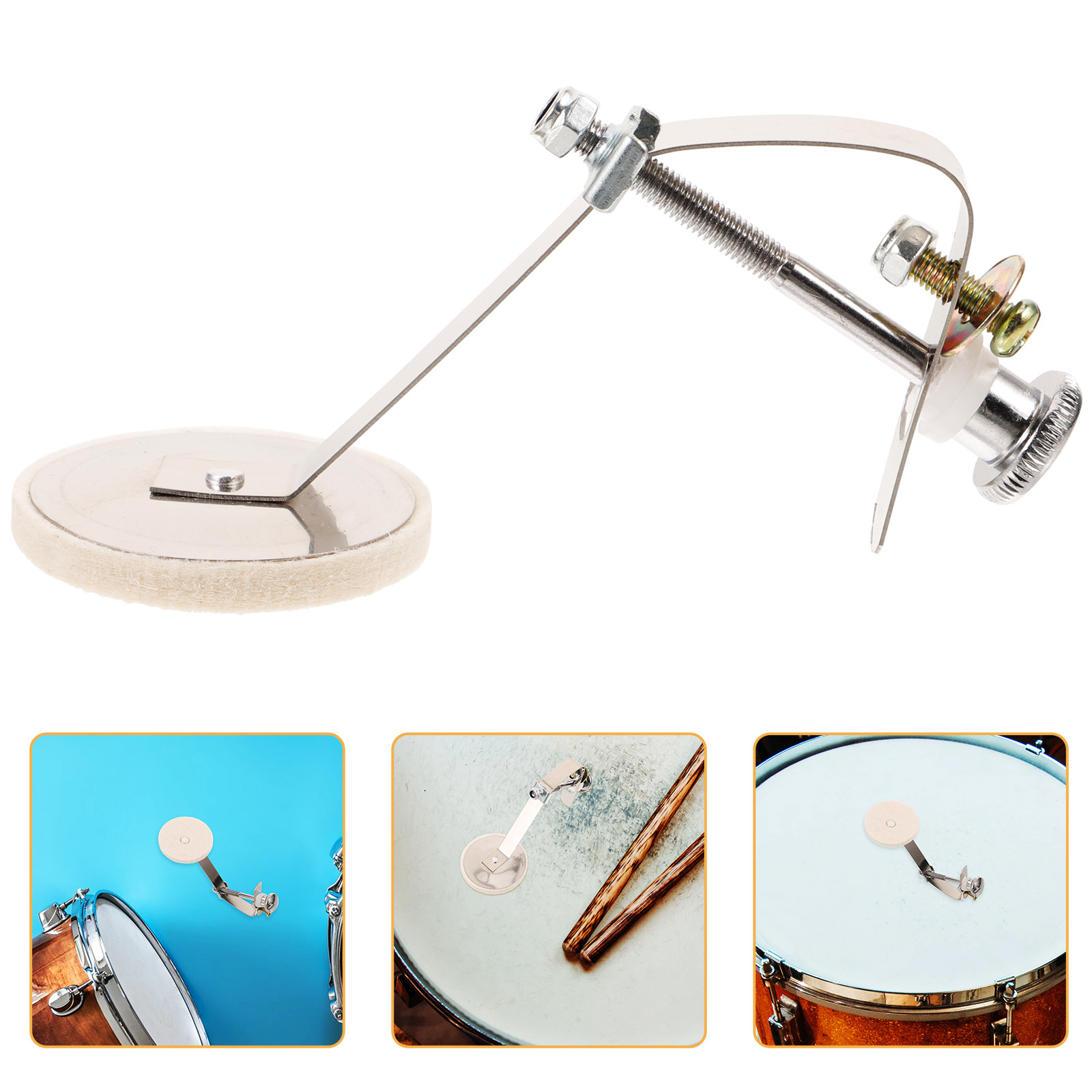 Snare Drum Noise Reduction Pad - Drum Practice Pad avis et prix
