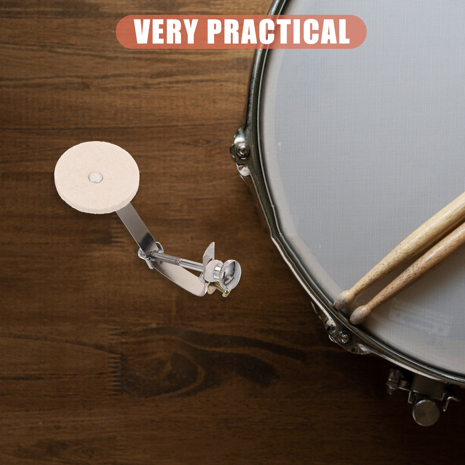 Snare Drum Noise Reduction Pad - Drum Practice Pad avis et prix