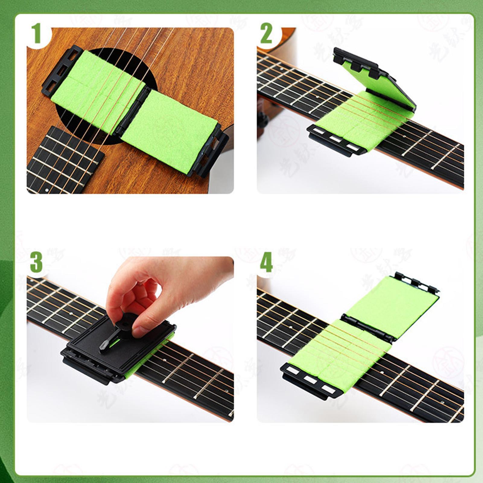 Guitar String Cleaner Cloth Gu - Audio Music Cleaner avis et prix