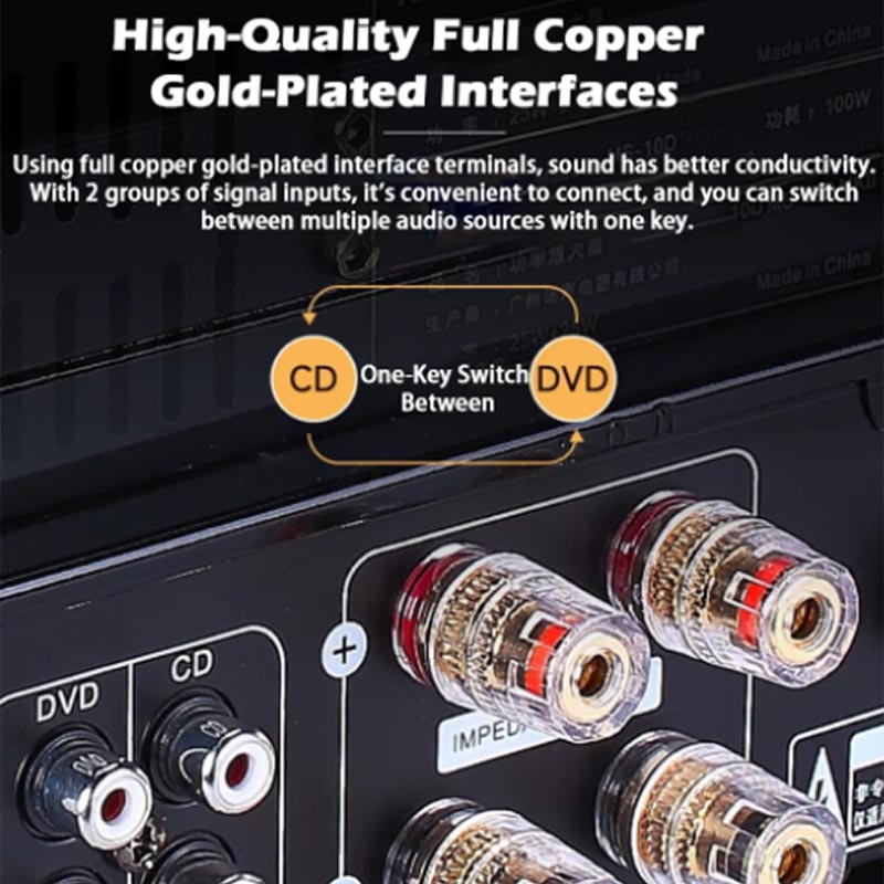 HIFI 2.1Ch Vacuum Tube Amp Blu - Audio Youtube Music Free avis et prix
