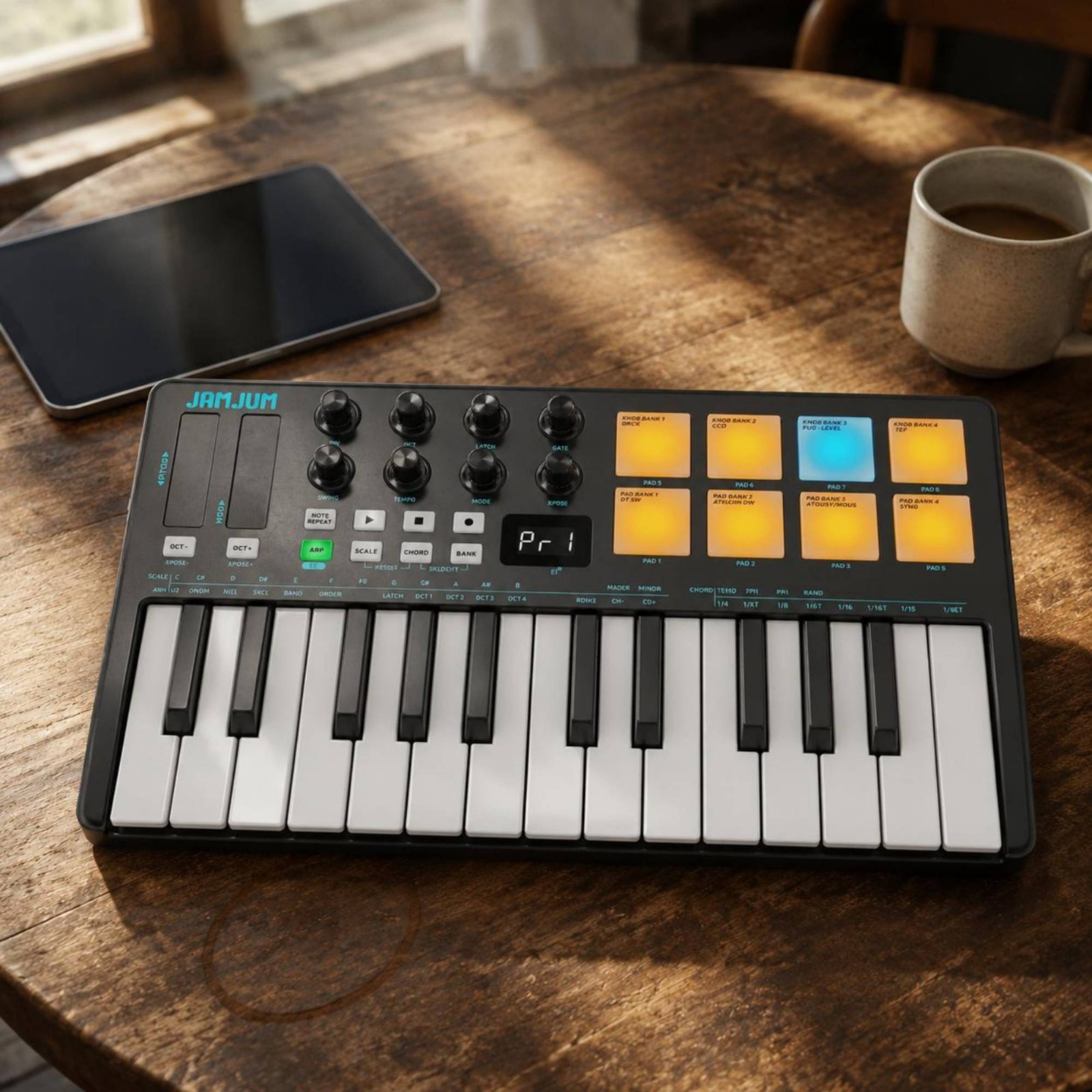 25-Key Keyboard Controller Bui - Midi Controller Pad avis et prix