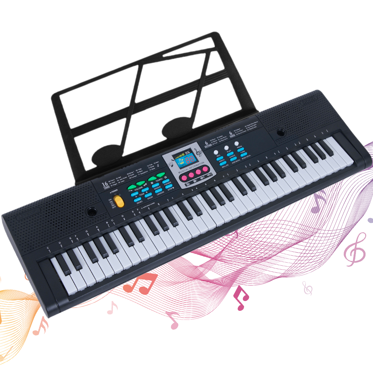 61Key Quick Start Electronic K - Keyboard Piano 61 Key avis et prix