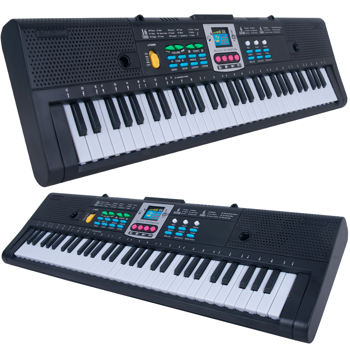 61Key Quick Start Electronic K - Keyboard Piano 61 Key avis et prix