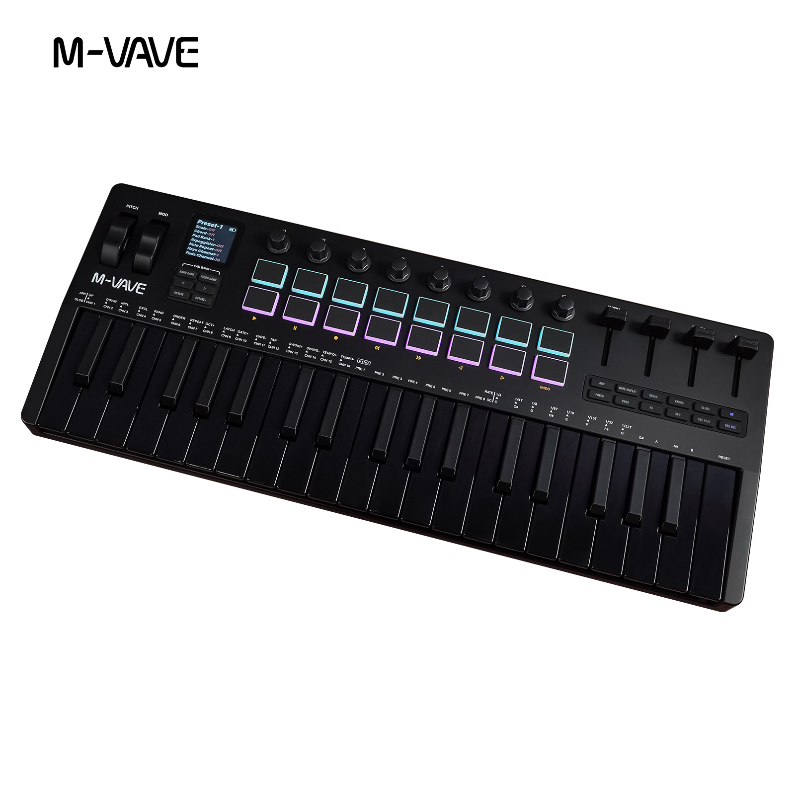 M-VAVE SMK-37 PRO 37-Key USB M - Midi Controller Pad avis et prix