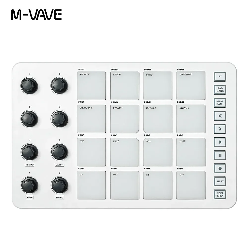 M-VAVE SMC-PAD Launch Pad USB- - Midi Controller Pad avis et prix