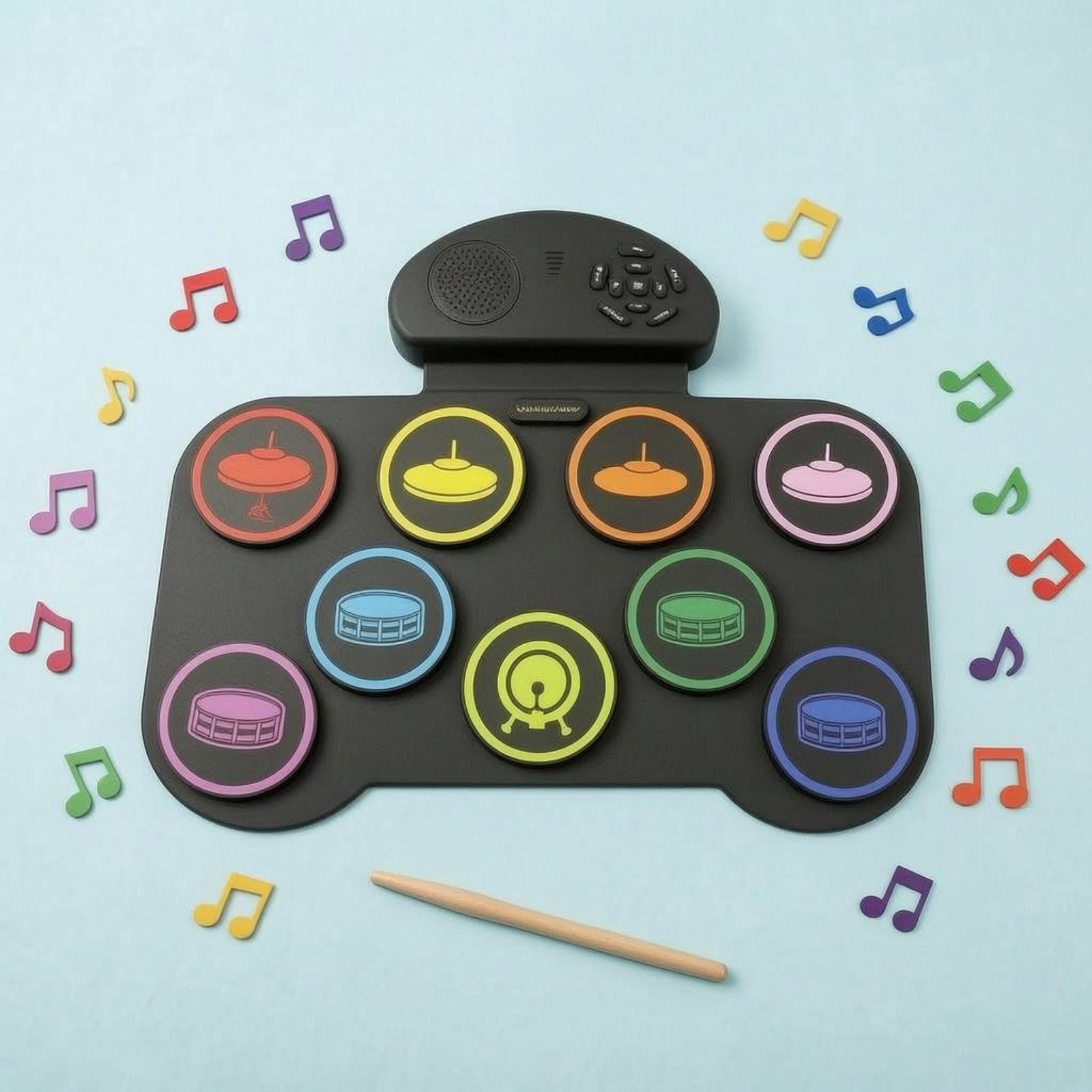 Children’s Electronic Drum Set - Drum Practice Pad avis et prix
