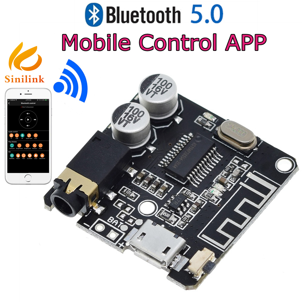 Bluetooth-5.0 MP3 Audio board  - Audio Music Player App avis et prix