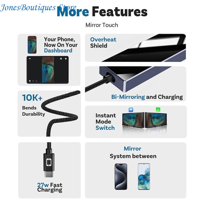 Box Radio Mirroring Link 720P  - Audio Music Player App avis et prix