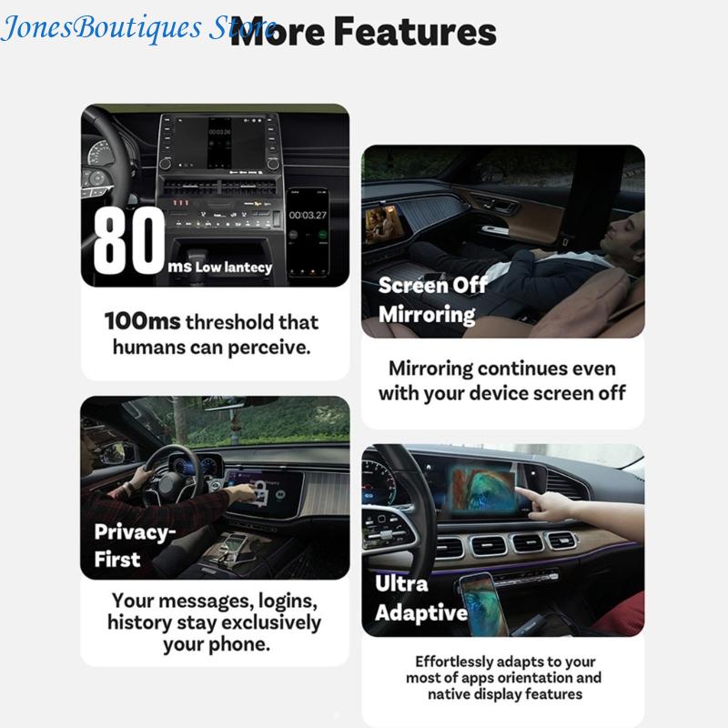 Box Radio Mirroring Link 720P  - Audio Music Player App avis et prix