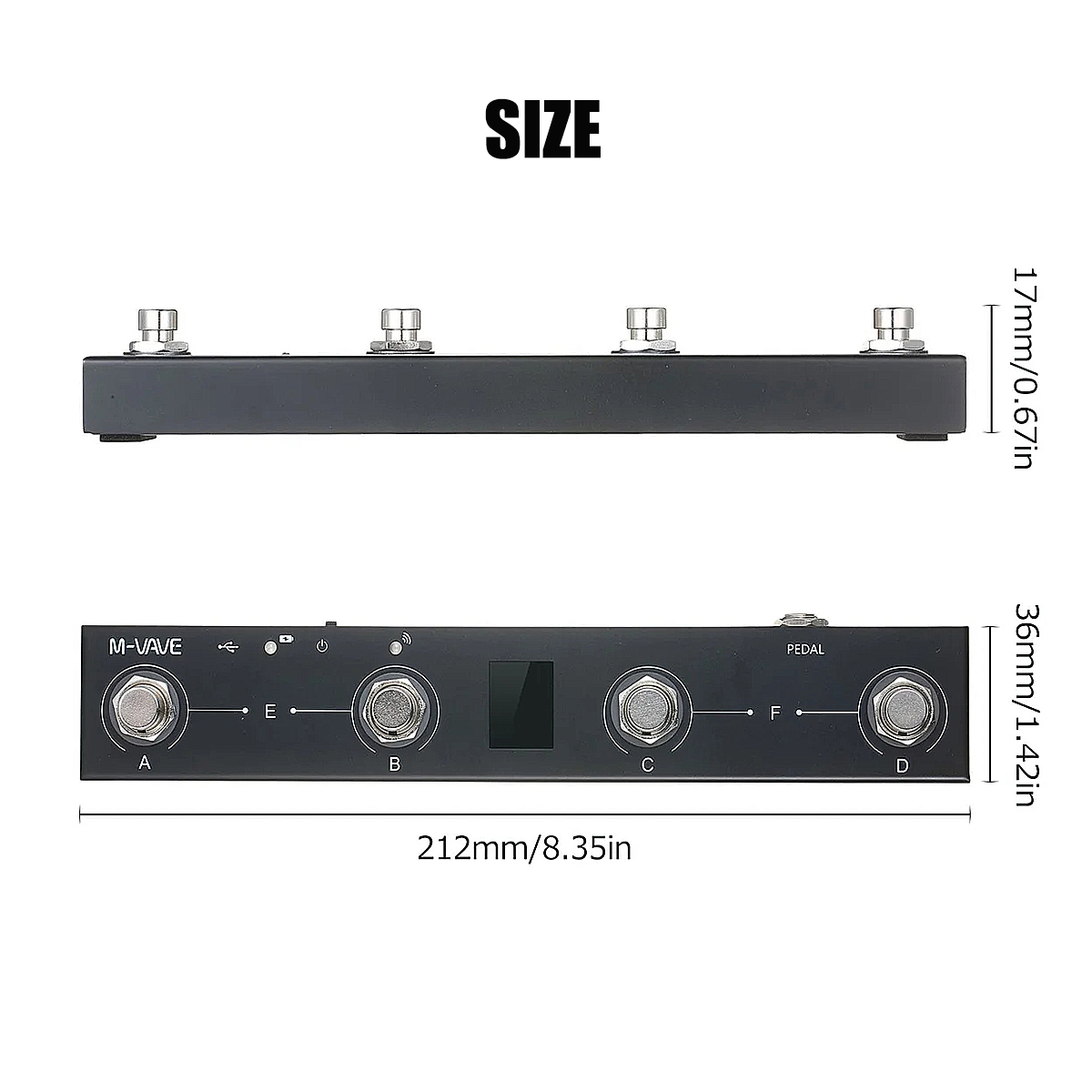 M-VAVE Chocolate Bluetooth MID - Midi Controller Pad avis et prix