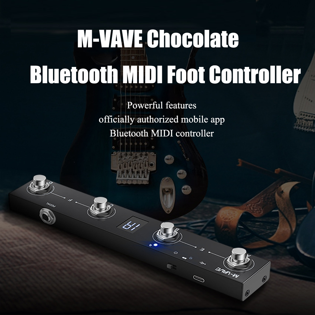 M-VAVE Chocolate Bluetooth MID - Midi Controller Pad avis et prix