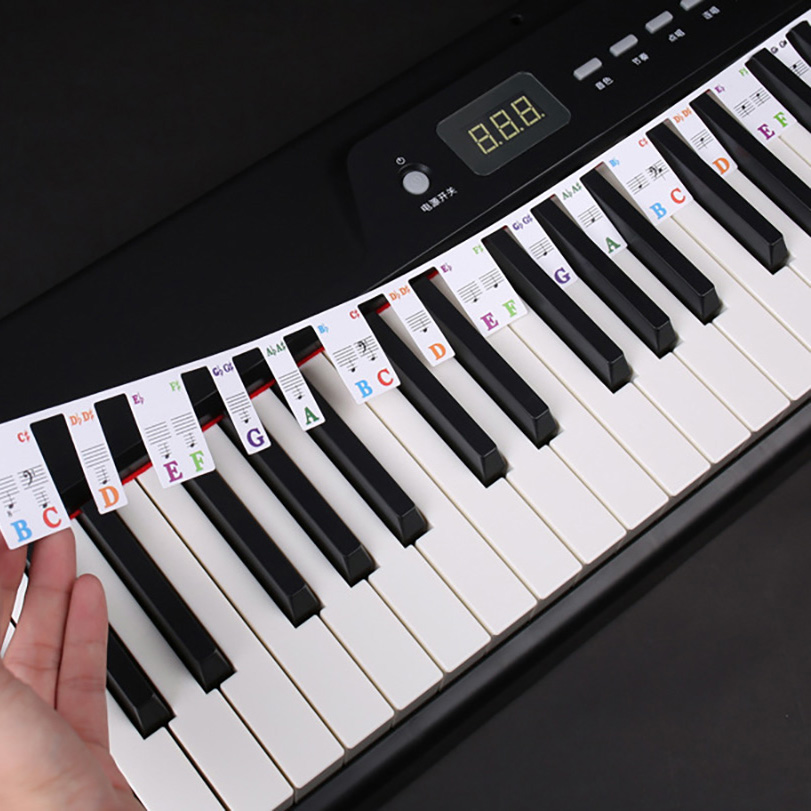 Piano Keyboard Stickers 88 key - Keyboard Piano 61 Key avis et prix