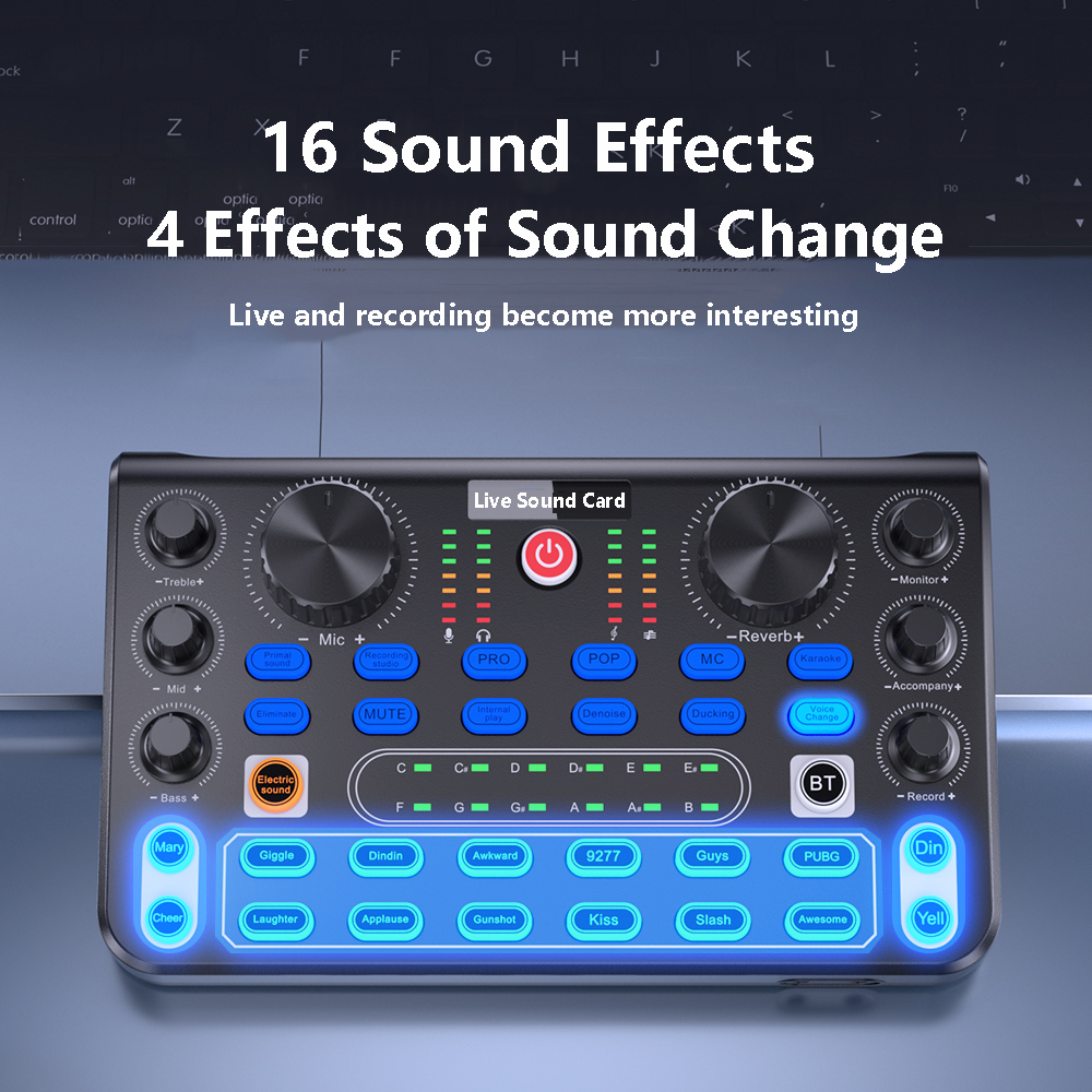 Sound Mixer Board Live Sound C - Audio Music Voice Changer avis et prix