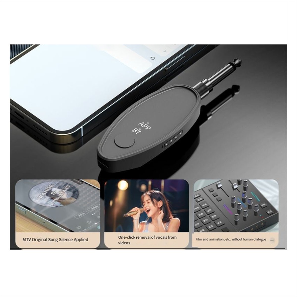 Punctual- Audio Receiver Adapt - Audio Music Vocal Remover avis et prix