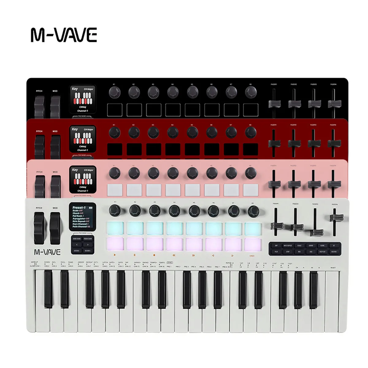 M-VAVE SMK-37 Pro New Wireless - Midi Controller Pad avis et prix