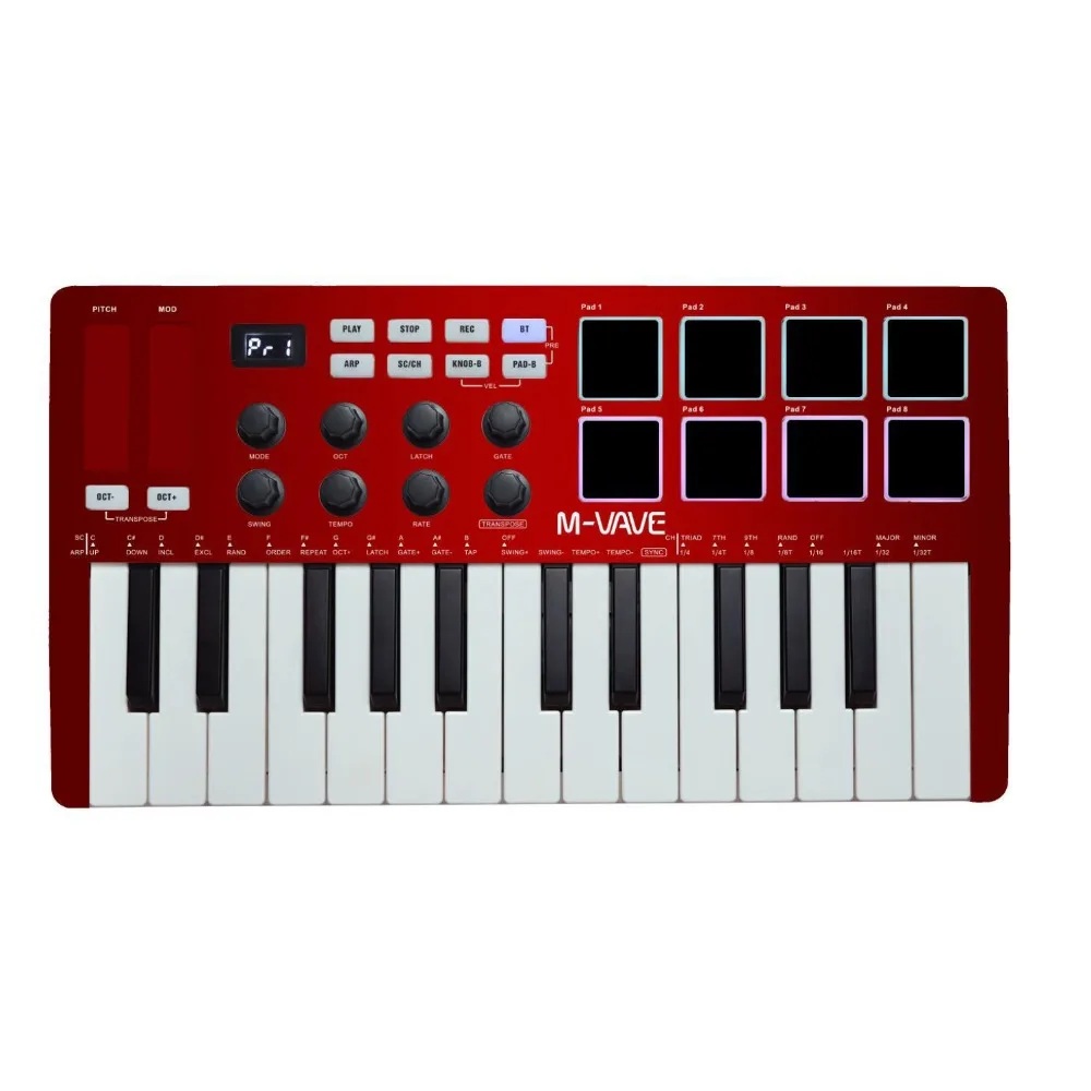 M-VAVE MIDI 25-Key USB MIDI Ke - Midi Controller Pad avis et prix