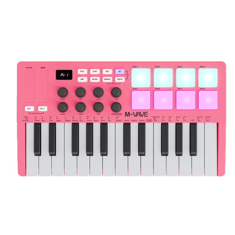 M-VAVE MIDI 25-Key USB MIDI Ke - Midi Controller Pad avis et prix