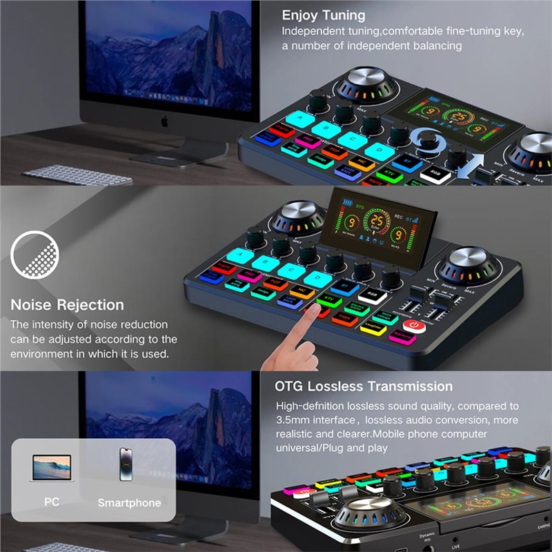 ABLB-Audio Mixer, Live Sound C - Audio Music Voice Changer avis et prix