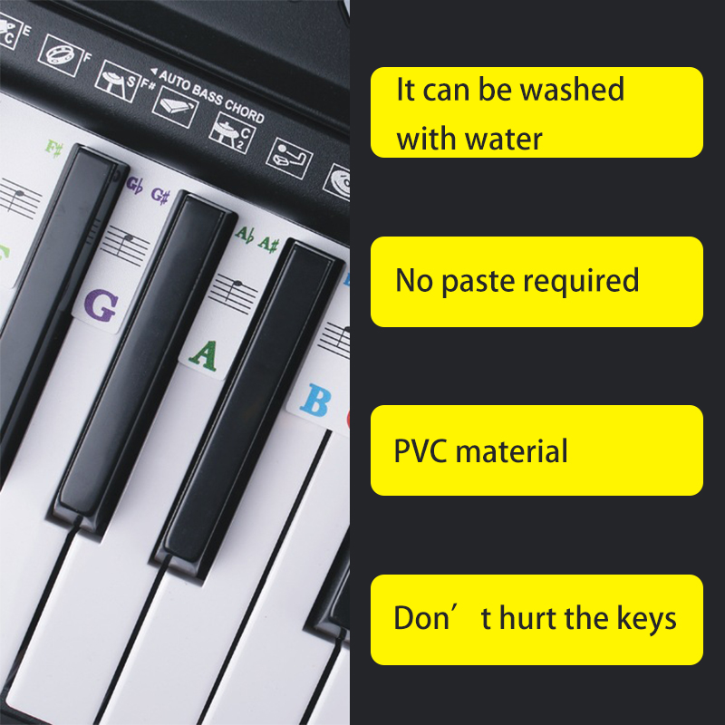 Piano Notes Guide for Beginner - Keyboard Piano 61 Key avis et prix