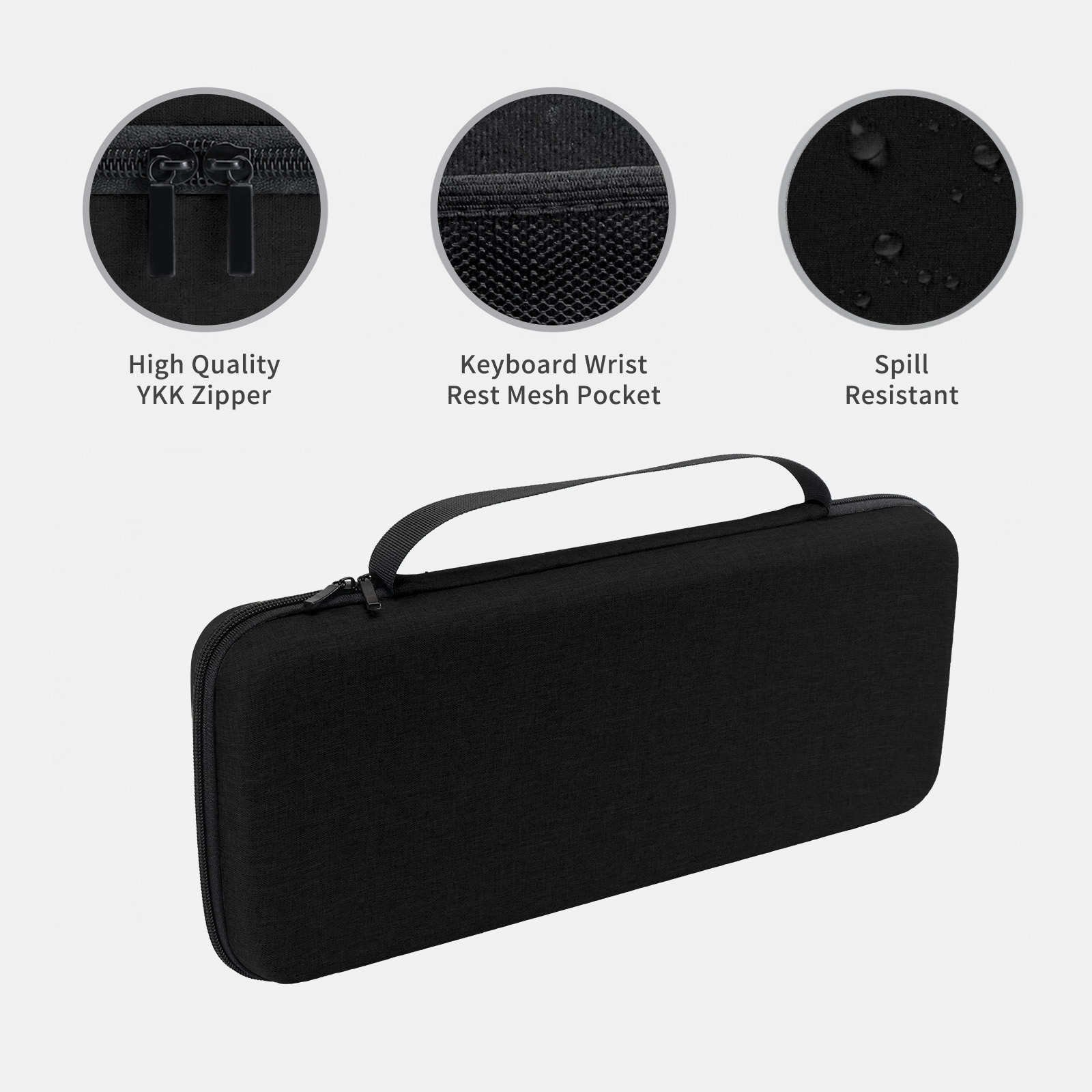 Hard Shell Keyboard Case for 6 - Keyboard Piano 61 Key avis et prix