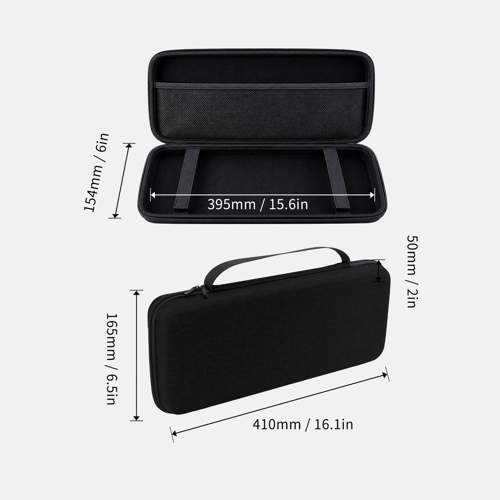 Hard Shell Keyboard Case for 6 - Keyboard Piano 61 Key avis et prix