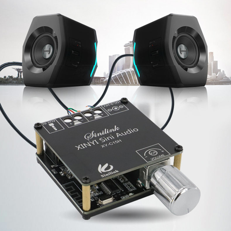 2*20W Bluetooth 5.0 Power Ampl - Audio Music Player App avis et prix