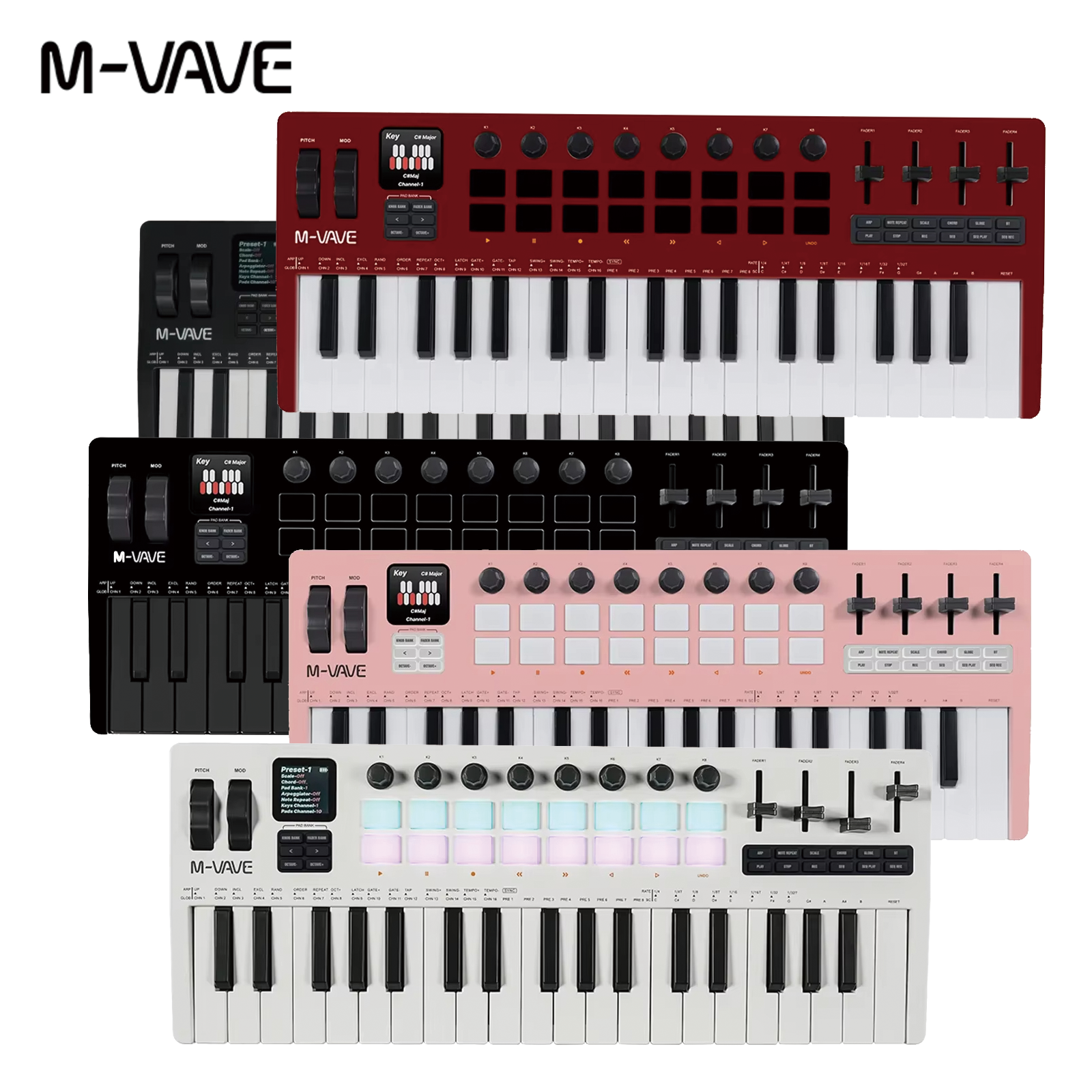 M-VAVE SMK-37 PRO MIDI Control - Midi Controller Pad avis et prix