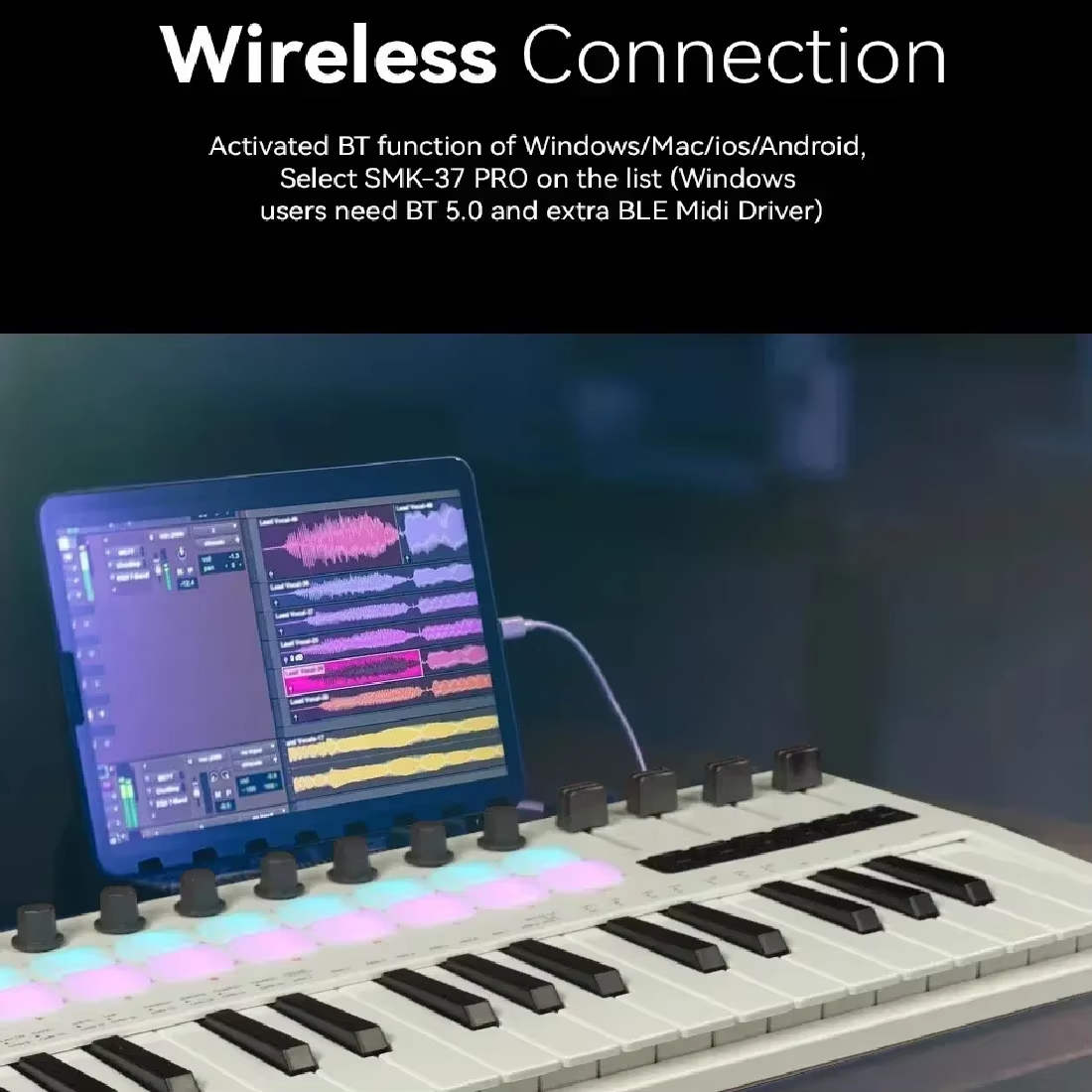M-VAVE SMK-37 PRO MIDI Control - Midi Controller Pad avis et prix
