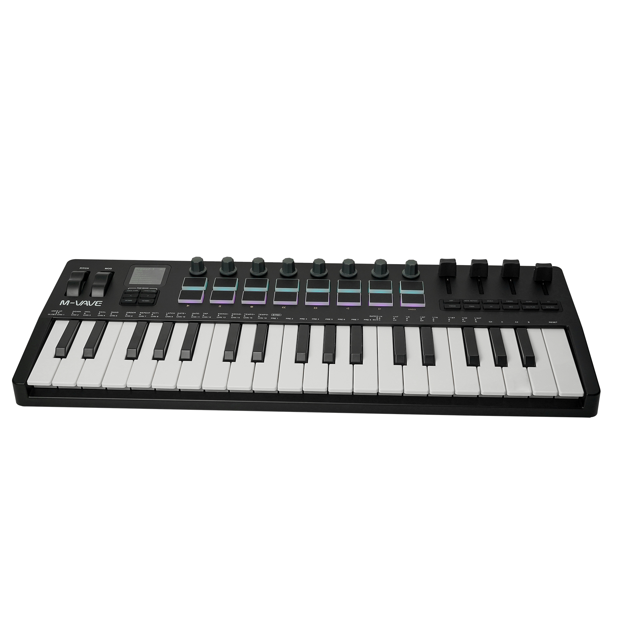 M-VAVE SMK-37 PRO 37-Key MIDI  - Midi Controller Pad avis et prix