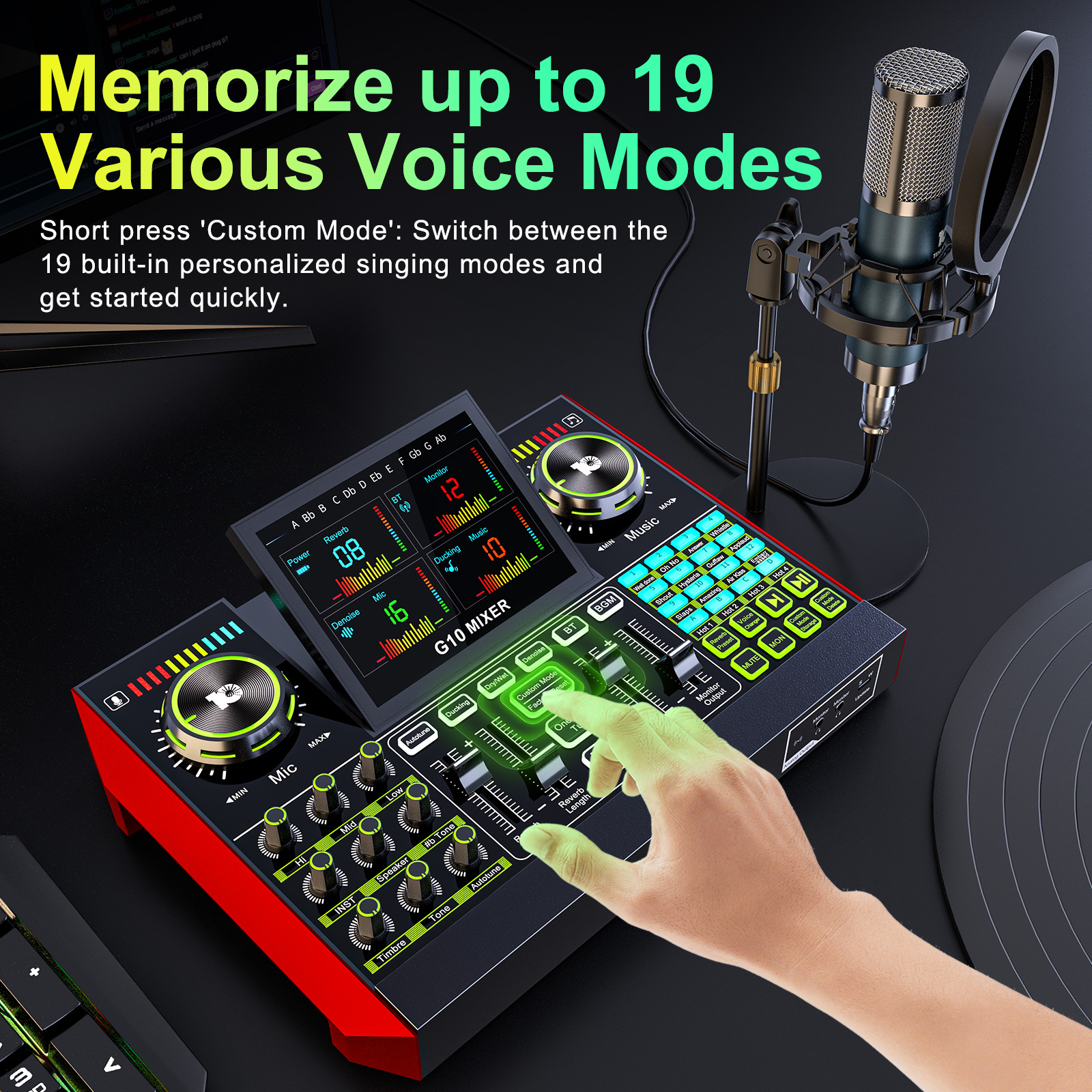 Tenlamp Voice Changer, Denoise - Audio Music Voice Changer avis et prix