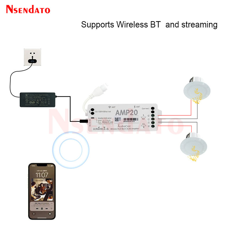 Audiocast AMP20 Wireless Audio - Audio Youtube Music Free avis et prix