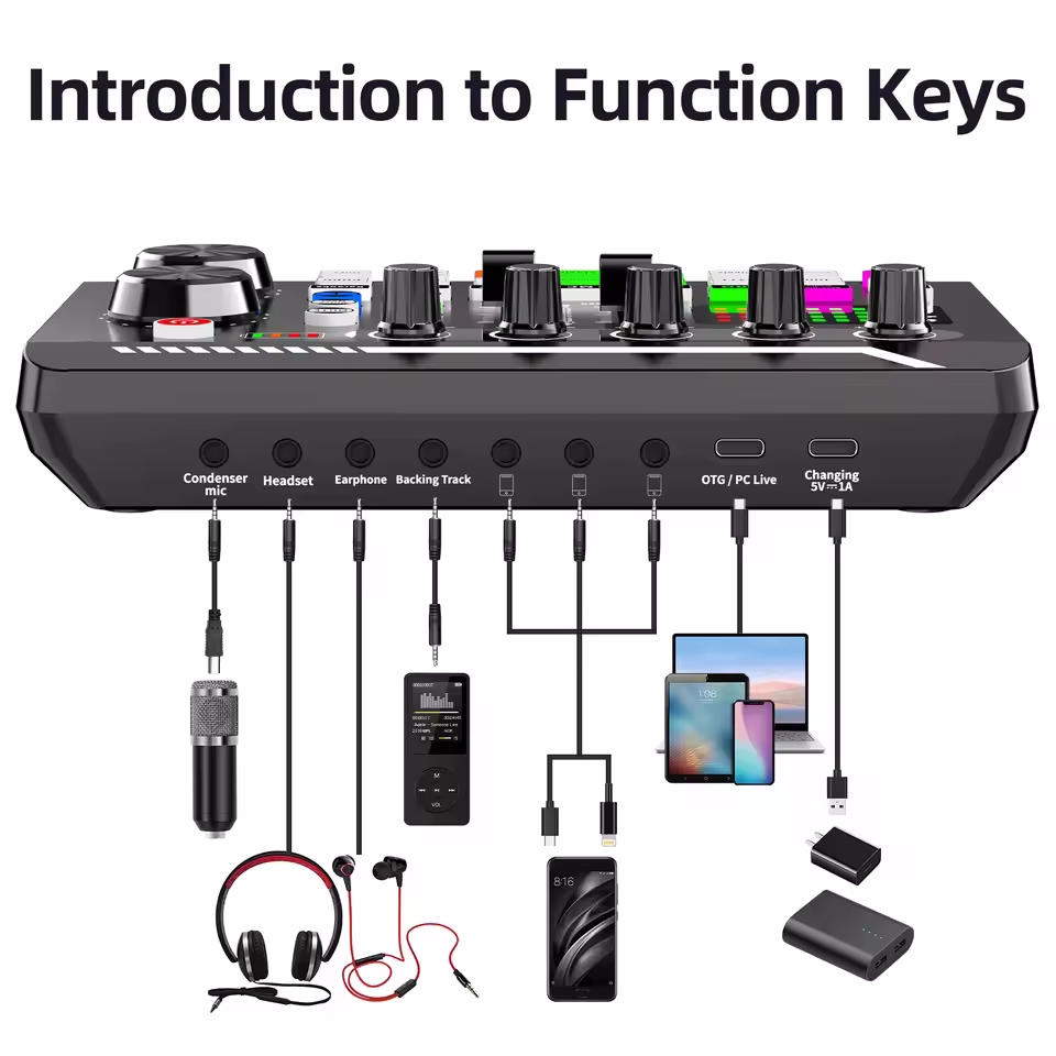 Professional Microphone Mic Bl - Audio Music Voice Changer avis et prix