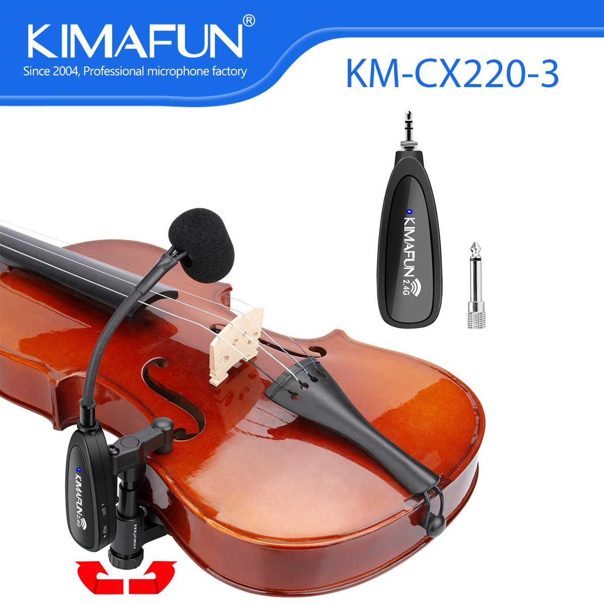 KIMAFUN 2.4G Musical Instrumen - Audio Youtube Music Free avis et prix